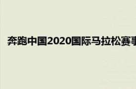 奔跑中国2020国际马拉松赛事表（奔跑中国 马拉松系列比赛）