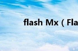 flash Mx（Flash MX动画设计）