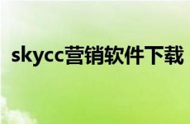 skycc营销软件下载（Skycc组合营销软件）