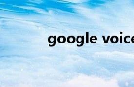 google voice被回收如何找回