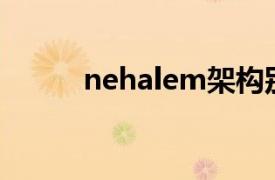 nehalem架构别名（Nehalem）