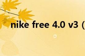 nike free 4.0 v3（NIKE FREE 3.0 V5）