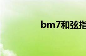 bm7和弦指法图（Bm7）
