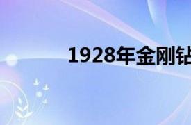 1928年金刚钻的中国电影简介