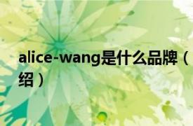 alice-wang是什么品牌（ALICE 品牌饰品相关内容简介介绍）