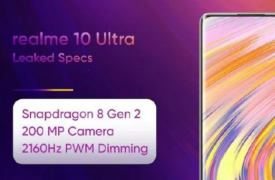 Realme 10 Ultra 可能配备曲面显示器