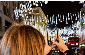 牛津街的 2022 年可持续圣诞灯饰