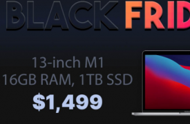 B&H 的黑色星期五特卖区将 Apple 配备 M1 的 13 英寸 MacBook Pro 降价  美元