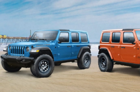 2023 年 Jeep Wrangler High Tide Jeep Beach 版已准备好迎接沙滩和阳光