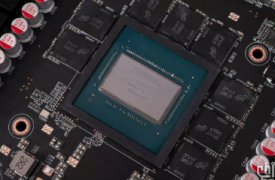 Nvidia 的新 RTX 4080 GPU 裸片如图所示