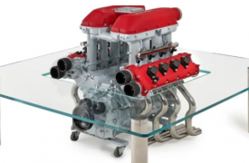 从法拉利 360 Modena 改装而来的真正引擎