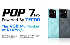 Tecno Pop 7 Pro 由四核 Med​​iaTek Helio A22 SoC 提供支持