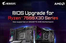 技嘉 X670 和 B650 BIOS 更新增加了对 AMD Ryzen 7000X3D 芯片的支持