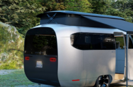 Airstream 和 Studio FA Porsche 展示了未来的露营拖车
