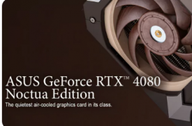 华硕推出采用酷炫静音设计的 GeForce RTX 4080 Noctua Edition 显卡