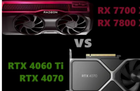 AMD Radeon RX 7700 XT和7800XT显卡基准测试泄露