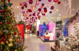 约翰刘易斯在全国各地的商店推出了新的圣诞商店