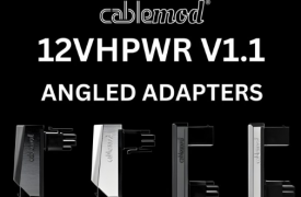 CableMod 推出适用于 NVIDIA RTX 40 GPU 的改进型 12V-2×6 角度电源连接器
