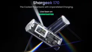 Shalgeek 170 推出新型透明外观移动电源 配备 EV 级电池