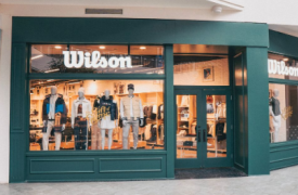 威尔逊在美国购物中心开设专卖店